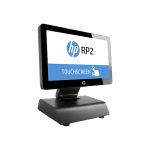 HP RP2 Retail System Modelo 2030, J2900 2,41 GHz, Todo-en-Uno de 14 pulgadas con Pantalla Táctil, Resolución 1366 x 768, Negro, SKU M5V10EA