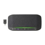 Poly Altavoz manos libres Sync 10 con certificación para Microsoft Teams, modelo 77P34AA, ideal para videoconferencias profesionales.
