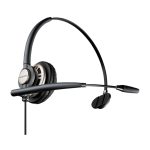 Auriculares monoaurales digitales Poly EncorePro 710D con desconexión rápida compatibles con TAA SKU 783N6AA