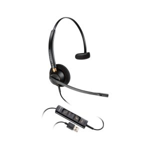 Auriculares monoaurales Poly EncorePro 515 con conexión USB-A. SKU 783R0AA