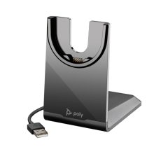 Base de carga Poly Voyager compatible con USB-A para dispositivos, SKU 783R6AA