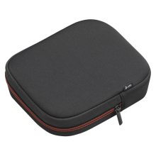 Estuche rígido Poly diseñado para los auriculares Voyager Focus 2, SKU 786D2AA, ideal para protección y transporte seguro