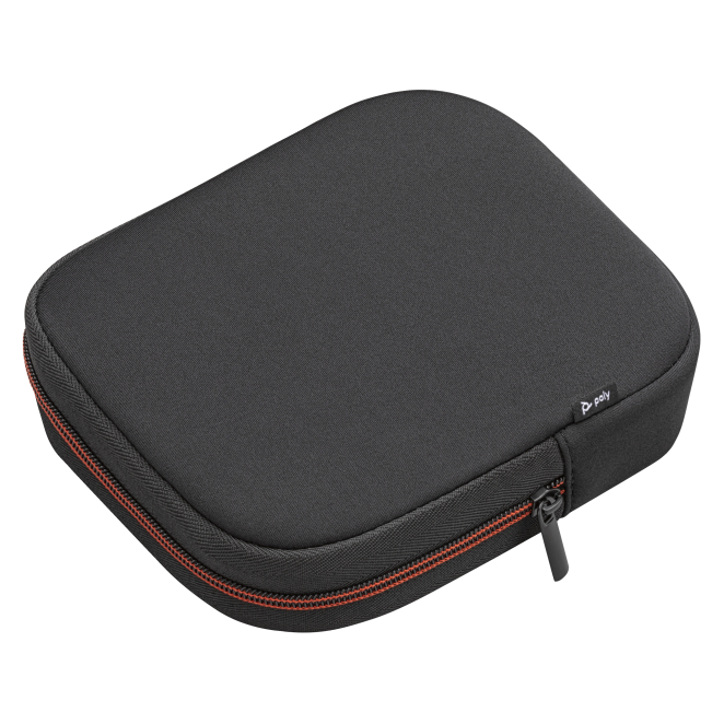 Poly Estuche rígido para auriculares Voyager Focus 2 Estuche rígido Poly diseñado para los auriculares Voyager Focus 2, SKU 786D2AA, ideal para protección y transporte seguro