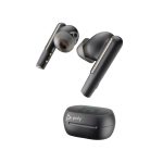 Auriculares Poly Voyager Free 60+ UC color negro carbono con adaptador USB-C BT700 y estuche de carga con pantalla táctil - 7Y8H0AA