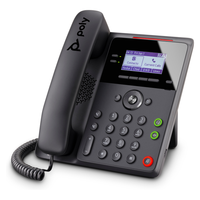 Poly Teléfono IP Edge B20 y habilitado para alimentación a través de Ethernet (PoE) 4 Poly Teléfono IP Edge B20 experiencia de usuario