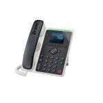 Imagen del Poly Teléfono IP Edge E100 habilitado para alimentación a través de Ethernet (PoE). SKU: 82M86AA.