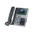 Imagen del Poly Teléfono IP Edge E450 habilitado para alimentación a través de Ethernet (PoE), SKU 82M90AA. Ideal para comunicación empresarial.