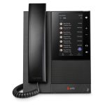 Poly Teléfono multimedia empresarial CCX 500 compatible con Microsoft Teams, modelo con alimentación PoE. SKU 82Z76AA
