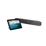 Imagen de la barra de vídeo multifunción POLY Studio X30 con controlador TC8. SKU 842V8AA#AC3. Ideal para videoconferencias sin radio ni cable de alimentación, compatible con TAA.