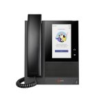 Teléfono multimedia Poly CCX 400 empresarial para Microsoft Teams, habilitado con PoE y compatibilidad con GSA/TAA. SKU 848Z9AA#AC3