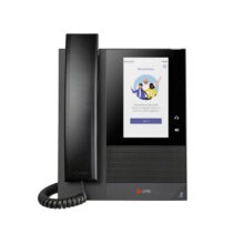 Teléfono multimedia Poly CCX 400 empresarial para Microsoft Teams, habilitado con PoE y compatibilidad con GSA/TAA. SKU 848Z9AA#AC3