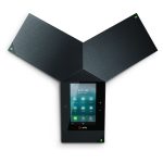 Teléfono de conferencias IP Poly Trio 8800 con alimentación a través de Ethernet, SKU 849A7AA, ideal para videoconferencias