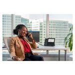 Teléfono multimedia Poly CCX 600 empresarial para Microsoft Teams, habilitado con PoE y compatibilidad GSA/TAA. SKU 849A8AA#AC3