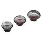 Almohadillas grandes y cubiertas de espuma Poly Voyager 5200, paquete de 3 unidades, SKU 85Q21AA.