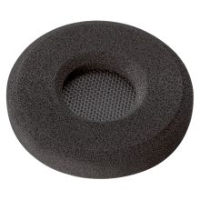 Par de almohadillas de espuma Poly para auriculares EncorePro HW510/520, SKU 85Q31AA, ideales para reemplazo y comodidad.