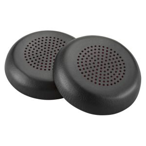 Almohadilla de cuero sintético para auriculares Savi 7200 de Poly. SKU: 85Q53AA. Ideal para mayor comodidad y durabilidad de uso en auriculares.