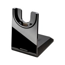 Poly soporte de carga USB-A, diseñado para auriculares Voyager Focus UC con el SKU 85R99AA, ideal para una carga rápida y eficiente.