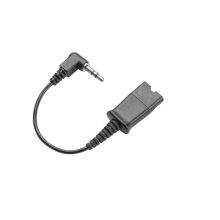 Poly cable dorado conector de 2.5mm a QD, longitud 0.45 metros, SKU 85S11AA