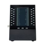 Imagen del módulo de expansión Poly VVX EM50 con pantalla LCD, SKU 85X07AA, ideal para ampliar capacidades en equipos de telefonía