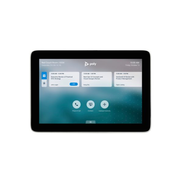 Controlador táctil Poly TC8 con pantalla de alta resolución para videoconferencias, SKU 875J0AA
