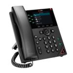 Teléfono IP Poly VVX 350 con 6 líneas, habilitado para alimentación por Ethernet, SKU 89B68AA