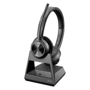 Auriculares estéreo Savi 7320 Office de Poly, frecuencia DECT 1880-1900 MHz, SKU 8D3F7AA#ABB