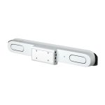 Poly Barra de video multifunción Studio X52 sin cable de alimentación, SKU: 8D8K5AA. Ideal para videoconferencias.