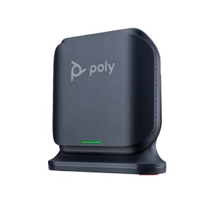 Poly estación base Rove celda única o doble DECT 1880-1900 MHz, SKU 8J8W3AA#ABB. Ideal para equipos de telefonía en oficinas.