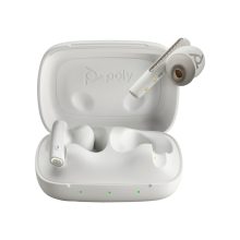 Funda de carga blanca para auriculares Poly Voyager Free 60 UC, SKU 8L582AA