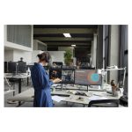 Auriculares monoaurales Poly Savi 8410 con tecnología DECT 1880-1900 MHz. SKU: 8L5A7AA#ABB