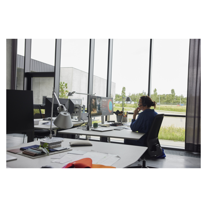 Poly Savi 8410 Auriculares Monoaurales Microsoft Teams DECT Auriculares monoaurales Poly Savi 8410 Office con certificación Microsoft Teams, tecnología DECT 1880-1900 MHz. SKU: 8L5A9AA#ABB