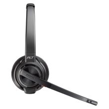 Auriculares estéreo inalámbricos Poly Savi 8220 con tecnología DECT 1880-1900 MHz y base de carga, SKU 8Y9C4AA#ABB