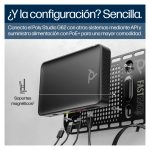 Sistema de videoconferencia Poly G62, incluye kit de placa de montaje, sin cable de alimentación, SKU 99T18AA#AC3