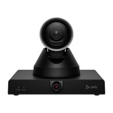 Poly Cámara inteligente Studio E60 con resolución 4K, zoom óptico de 12 aumentos y tecnología MPTZ. SKU: 9W1A6AA#AC3
