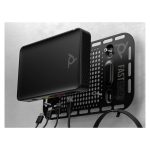 Sistema de videoconferencia Poly G62 con kit de placa de montaje, ideal para salas de reuniones medianas y grandes. SKU: A01KCAA#AC3.