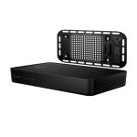 Sistema de videoconferencia Poly G62 con kit de placa de montaje, ideal para salas de reuniones medianas y grandes. SKU: A01KCAA#AC3.