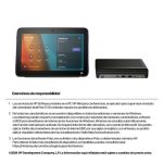 Equipo de videoconferencia Poly Studio Base Kit G9 Plus para Microsoft Teams con PC HP Mini y mando TC10, SKU A3LU8AA#ABB