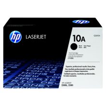 Cartucho de tóner HP 10A negro original para impresoras LaserJet, SKU Q2610A. Alta calidad de impresión y rendimiento confiable.