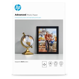 HP Papel fotográfico Advanced con brillo, tamaño A4 (210 x 297 mm), paquete de 25 hojas SKU: Q5456A