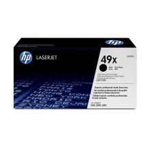 Cartucho de tóner original HP LaserJet 49X de alta capacidad color negro con SKU Q5949X