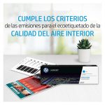 Imagen del cartucho de tóner HP original LaserJet 124A en color negro, SKU Q6000A, ideal para impresión de alta calidad y durabilidad.