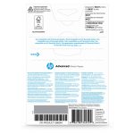 HP Papel fotográfico satinado con brillo Advanced, 10 x 15 cm, sin bordes, paquete de 25 hojas, SKU Q8691A