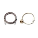 HP Paquete de cables para cajón de efectivo doble, SKU QT538AA, compatible con sistemas de punto de venta