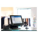 HP Sistema para minoristas RP7 modelo 7800 con pantalla táctil, procesador Intel y SKU T0E94EA