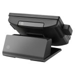Sistema para minoristas HP RP7 modelo 7800, con pantalla táctil de alta resolución, diseño compacto, SKU T0E97EA