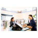 HP Sistema para minoristas RP7, modelo 7800, con pantalla táctil y diseño elegante, SKU T0F00EA