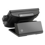 HP RP7 Sistema para minoristas, modelo 7800, con pantalla táctil y diseño compacto. SKU: T0F02EA