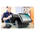 HP RP7 Sistema para minoristas modelo 7800, pantalla táctil de 17 pulgadas, SKU T0F03EA