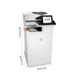 Impresora multifunción HP Color LaserJet Enterprise M776dn, alta velocidad de impresión, SKU T3U55A#B19