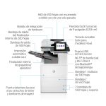 Impresora multifunción HP Color LaserJet Enterprise Flow M776zs con alta eficiencia y calidad de impresión SKU T3U56A#B19